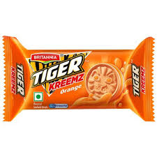 BRITANNIA TIGER KREEM ORANGE 5Rs